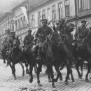 Żołnierze z garnizonu Oświęcim
